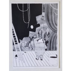 BANDA DESENATA de SORINA VAZELINA , INSOTESTE INSTALATIA ( N. 1958 - M. 1958 ) , ATELIER 35 , OCT / NOV , concept de ALEXANDRU BERCEANU , 2012