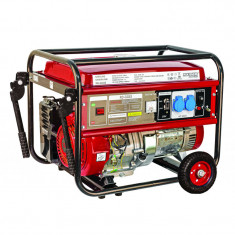 Generator pe benzina Raider RD-GG03, 5 kW, 389 CC, 6.7 CP, rezervor 25 l, voltmetru foto