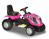 Tractor electric cu remorca Micromax MMX Pink