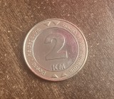 C50 - Moneda foarte veche - Bosnia si Hertegovina - 2 KM - marci convertibile - 2000