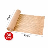 Hartie tip Fagure Honeycomb 80 g/mp &ndash; Rola 40 cm x 100 m, Ambalaj Ecologic din