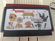 450 jocuri caseta discheta galbena clasica cu jocuri pentru consola TV