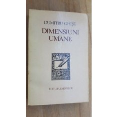 Dimensiuni umane- Dumitru Ghise