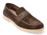 Cumpara ieftin Mocasini GRYXX maro, 98217, din piele intoarsa