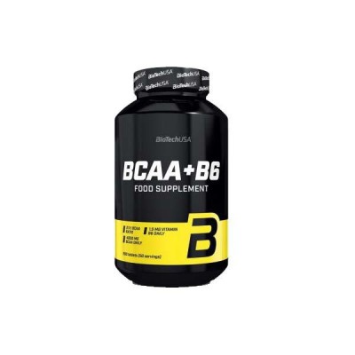Supliment Alimentar BCAA cu B6 100 tablete Bio Tech USA foto