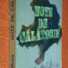 Note de calatorie - Mihai Ralea