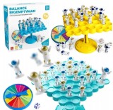 JOC DE ABILITĂȚI ASTRONAUTI &Icirc;N ECHILIBRU 60 de piese Pentru copii și familii