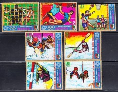 A12 S5 9 - Timbre foarte vechi - Guineea Ecuatoriala - sport - cu eroare