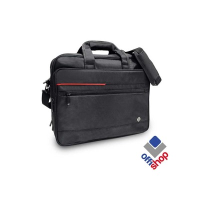 Geanta laptop, neagra, 40x14x30 cm - OFFISHOP foto