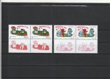 ROMANIA 2002 LP 1579 a ZIUA INDRAGOSTITILOR SERIE CU VINIETE PERECHE MNH NEST, Nestampilat