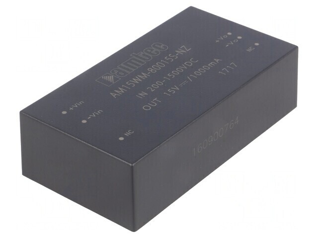 Convertor DC/DC 15W 200-1500V la 15V 1A