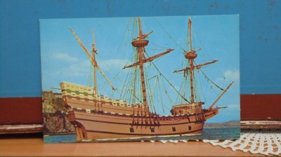 VELIERUL &amp;quot;MAYFLOWER II &amp;quot; - PLIMOTH, MASSACHUSETTS, U.S.A. - CIRCULATA - foto