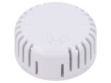 Carcasă pentru Alarmă ABS Albă Ventilată 20,3mm