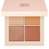 SOSU Cosmetics Eyeshadow Quad paletă cu farduri de ochi culoare Nude 4.8 g