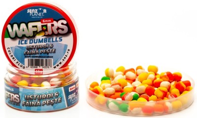 Wafters Ice Dumbells Senzor Bicolor, Usturoi &amp;amp; Faina Peste, 6mm, 15g foto