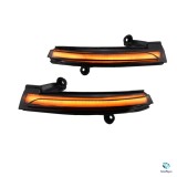 Cumpara ieftin Set 2 Lampi Semnalizare LED Dinamice Renault Megane IV Clio V Talisman Samsung SM6, Tenta Fumurie, Plug &amp; Play