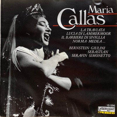 CD Maria Callas &amp;ndash; La Traviata - Lucia Di Lammermoor ... (NM) foto