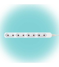 Prelungitor electric Euro 4 prize 3m 2300W alb Home NV 4E-3/WH
