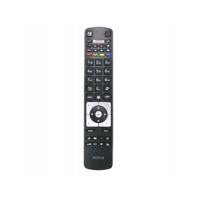 Telecomanda pentru TV RC5118 PentZone, Negru foto
