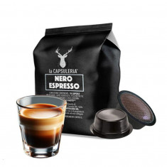 Cafea Nero Mio, 100 capsule compatibile Lavazza®* a Modo Mio®*, La Capsuleria