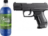Cumpara ieftin CELEBRUL PISTOL WALTHER P99 DAO,PROPULSIE SPRING PUTERNICA,FULL METAL,500 BILE BONUS,NOU!