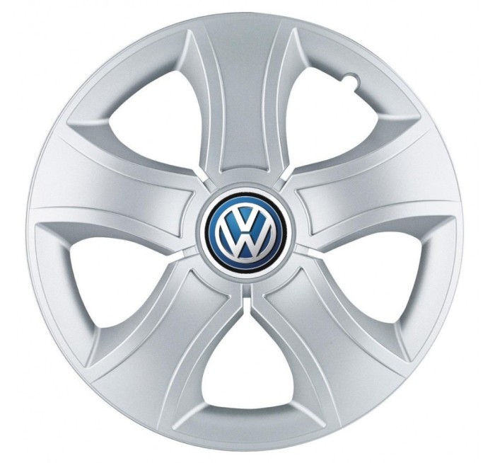 Set 4 Capace Roti Bis Gri R15, pentru Volkswagen