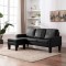 vidaXL Canapea cu 3 locuri și taburet, negru, piele ecologică 288767