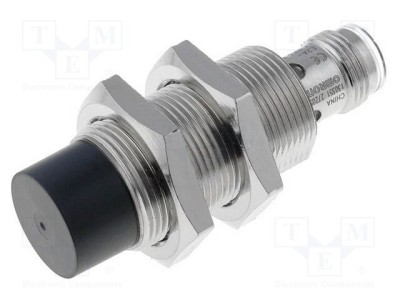 Senzor inductiv OMRON E2A M18 12-24V PNP NO 0-16mm IP67 4 pini foto