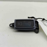 Comutator Tesla Model X 2020 OEM 1080487-01-A, Buton Start Stop, Argintiu, Aluminiu