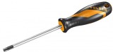Surubelnita Tolsen GRIPro Cr-V T40x7.0x125mm, Varf Magnetic, Maner Bi-Material, Profesionala