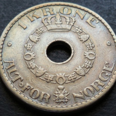 Moneda istorica 1 COROANA - NORVEGIA, anul 1946 * cod 3118 A