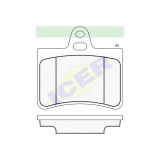 Set placute frana Icer 181407, parte montare : Punte Spate