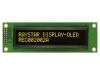 Display OLED Alfanumeric RAYSTAR OPTRONICS 20x2 Galben, Interfata 6800, 16 Pini