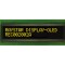 Display OLED alfanumeric 20x2 galben