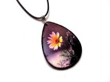 Colier lemn cu o floare 45952