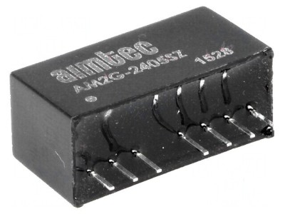 Convertor de tensiune DC/DC 2W de la 18-36V la 5V 400mA - SIP8 foto