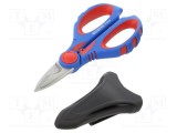 Foarfece pentru cabluri 160mm WEICON cu kit de tocuri