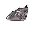 Far Honda Civic (Ep/Eu/Ev) 3/5-D Hb (Eu), 02.2001-12.2003, fata, Stanga, H4; electric; rama reflector argintie; cu motor, DEPO