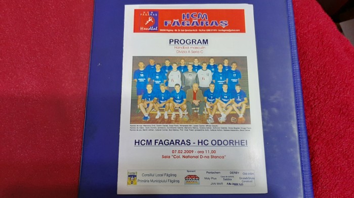 program HCM Fagaras - HC Odorhei