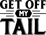 Cumpara ieftin Sticker Auto, Get Off my tai, 30 cm, 12235ST-9, Oem