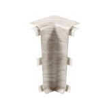 Colt interior pentru plinta Vilo Esquero 603, platan californian, 66.6 x 21.9 mm, 2 buc / set