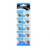 Set 10buc. blister Baterie tip buton 1.55V AG13/ A796/ LR44, baterii alkaline