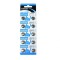 Set 10buc. blister Baterie tip buton 1.55V AG13/ A796/ LR44, baterii alkaline