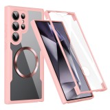 Husa 360&Atilde;&sbquo;&Acirc;&deg; Samsung Galaxy S24 Ultra Techsuit ColorVerse MagSafe, roz