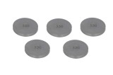 Cumpara ieftin Placi de supape 25mm x3,3mm, (5buc) pentru HONDA CB, CBX; TRIUMPH ADVENTURER, AMERICA, BONNEVILLE, DAYTONA, LEGEND, ROCKET, SCRAMBLER, SPEED TRIPLE, S
