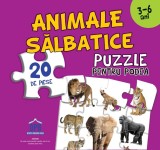 Puzzle - Animale salbatice | Didactica Publishing House