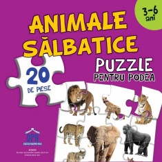 Puzzle - Animale salbatice | Didactica Publishing House