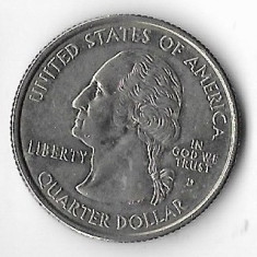 Moneda quarter dollar 2002 D, Tennessee - SUA