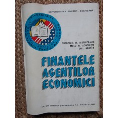 FINANTELE AGENTILOR ECONOMICI - Bistriceanu, Adochitei, Negrea
