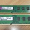 Memorie 2 x 2 Gb Ram DDR3 / 1333 Mhz Kingston / PC3-10600U/ Dual (12B)